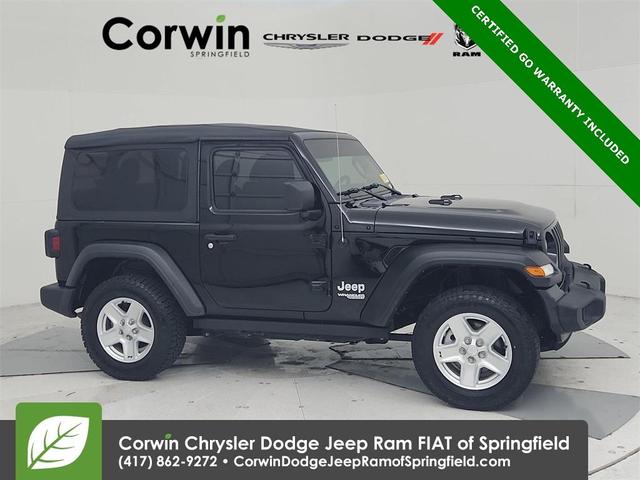 Photo of 2020 Black Clearcoat Jeep Wrangler