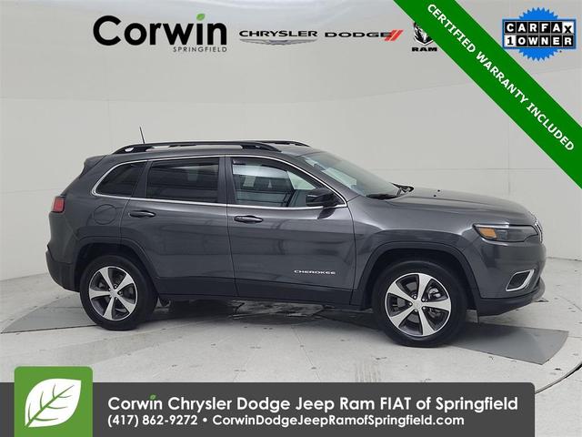 Photo of 2022 Granite Crystal Clearcoat Metallic Jeep Cherokee