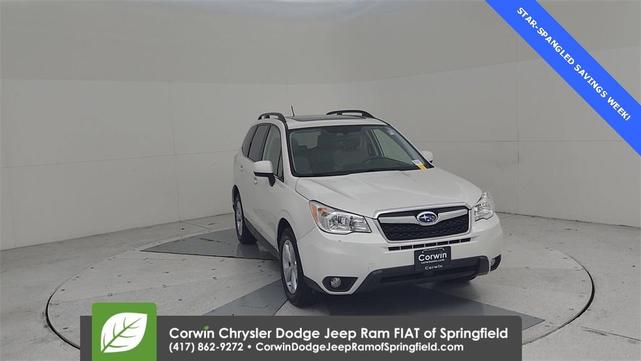 Photo of 2015 Satin White Pearl Subaru Forester