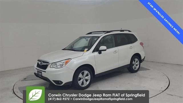 Photo of 2015 Satin White Pearl Subaru Forester