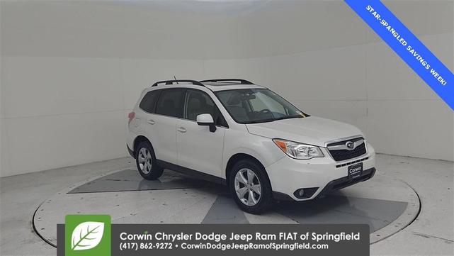 Photo of 2015 Satin White Pearl Subaru Forester