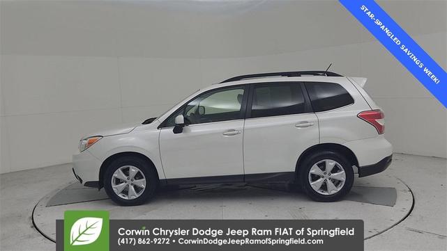 Photo of 2015 Satin White Pearl Subaru Forester
