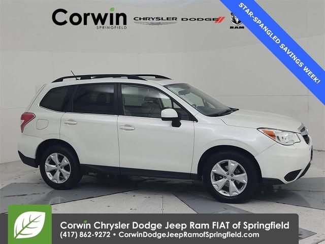 Photo of 2015 Satin White Pearl Subaru Forester