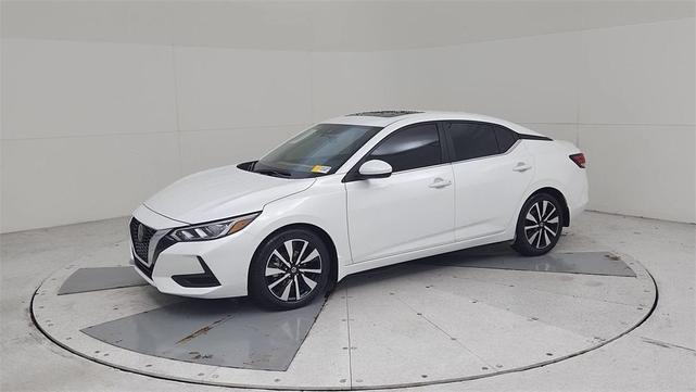 Photo of 2023 Aspen White Nissan Sentra
