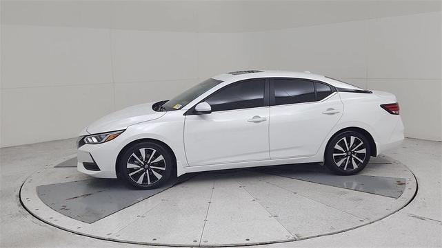 Photo of 2023 Aspen White Nissan Sentra