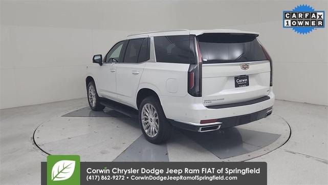 Photo of 2023 Crystal White Tri-Coat Cadillac Escalade