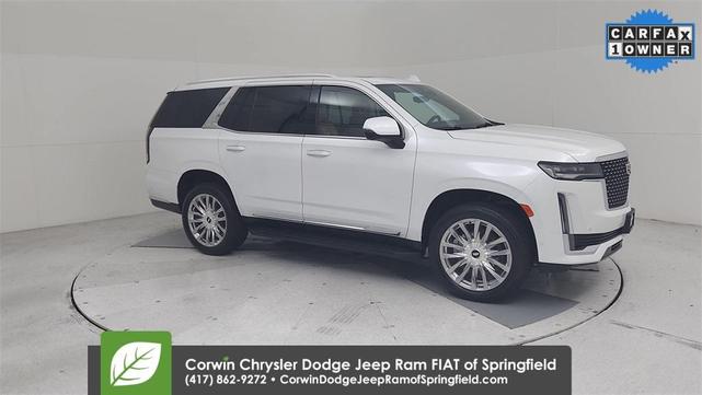 Photo of 2023 Crystal White Tri-Coat Cadillac Escalade