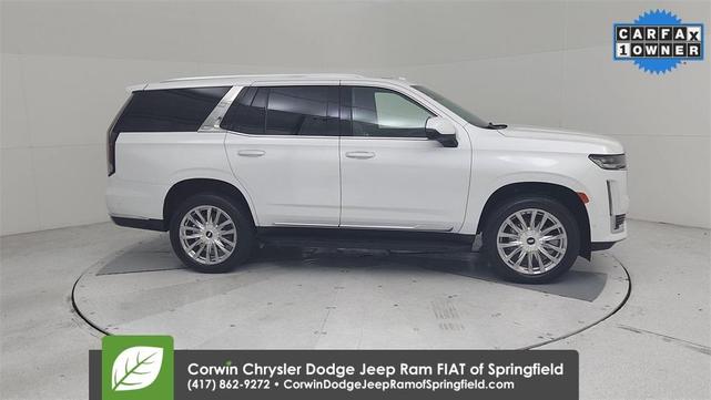 Photo of 2023 Crystal White Tri-Coat Cadillac Escalade