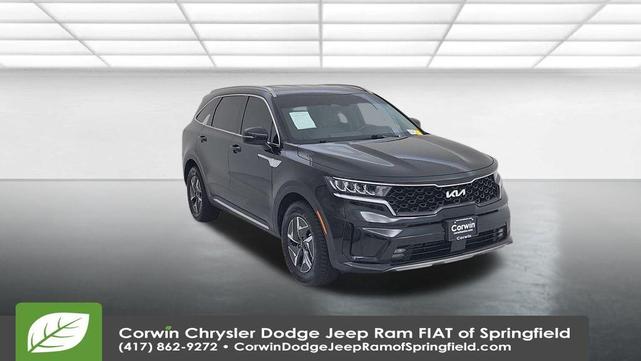 Photo of 2023 Aurora Black Kia Sorento Hybrid
