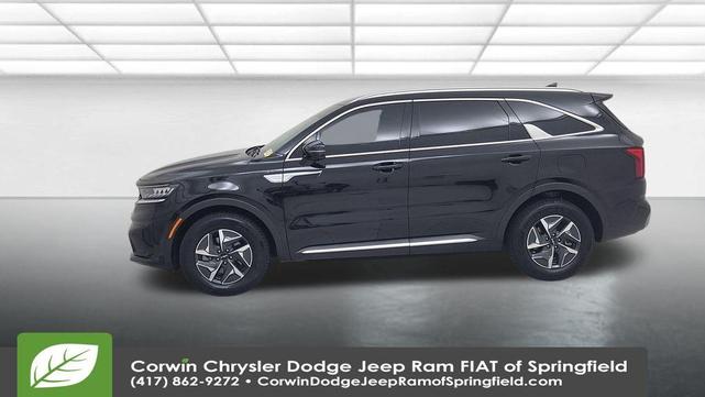 Photo of 2023 Aurora Black Kia Sorento Hybrid