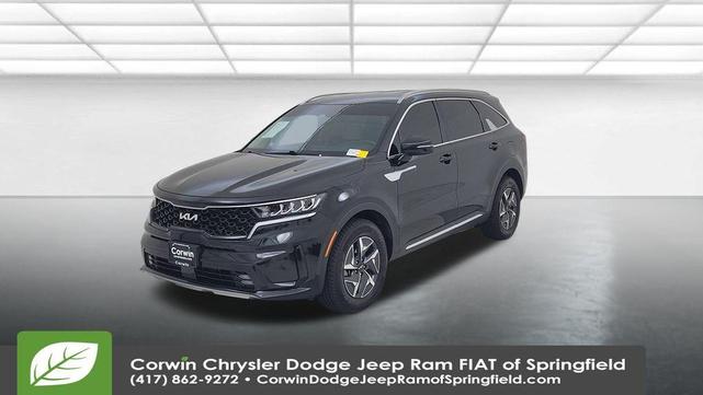 Photo of 2023 Aurora Black Kia Sorento Hybrid