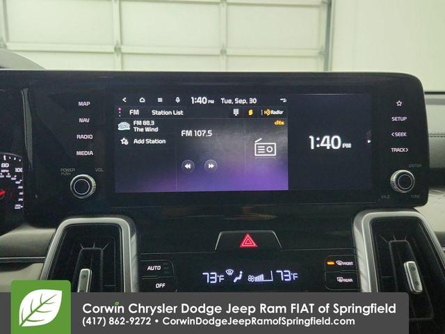 Photo of 2023 Aurora Black Kia Sorento Hybrid