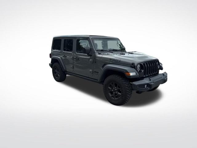 Photo of 2022 Sting Gray Clearcoat Jeep Wrangler Unlimited