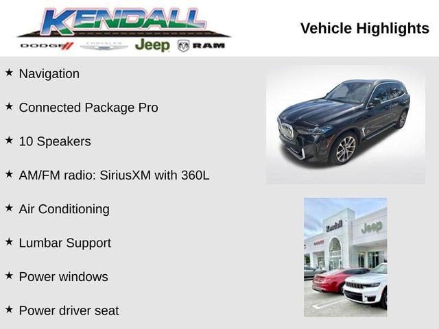 Photo of 2025 Black Sapphire Metallic BMW X5 PHEV