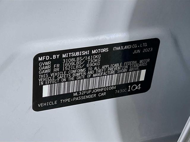 Photo of 2024 White Diamond Mitsubishi Mirage G4
