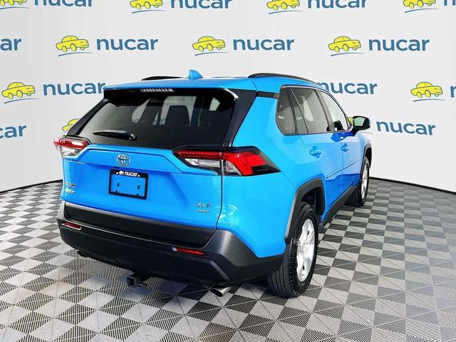 Photo of 2020 Blue Flame Toyota RAV4