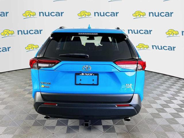 Photo of 2020 Blue Flame Toyota RAV4