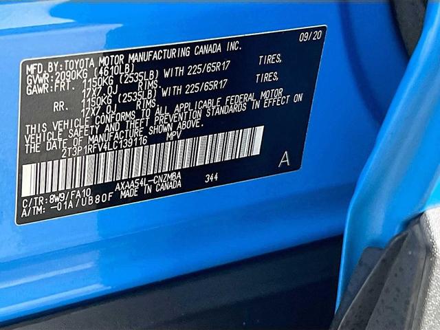 Photo of 2020 Blue Flame Toyota RAV4