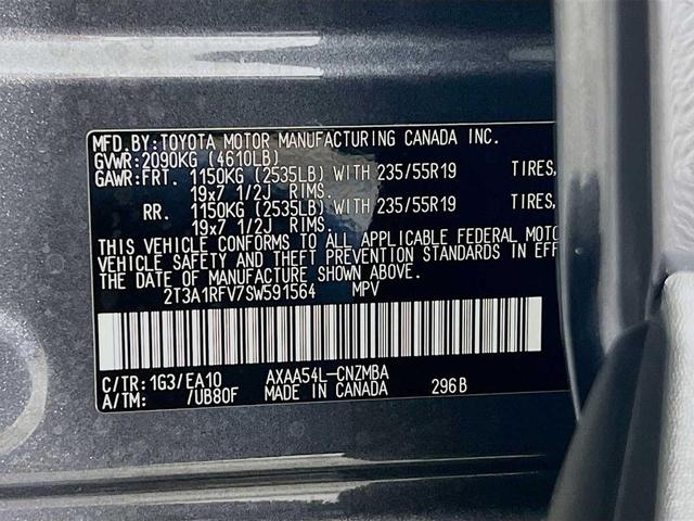 Photo of 2025 Magnetic Gray Metallic Toyota RAV4