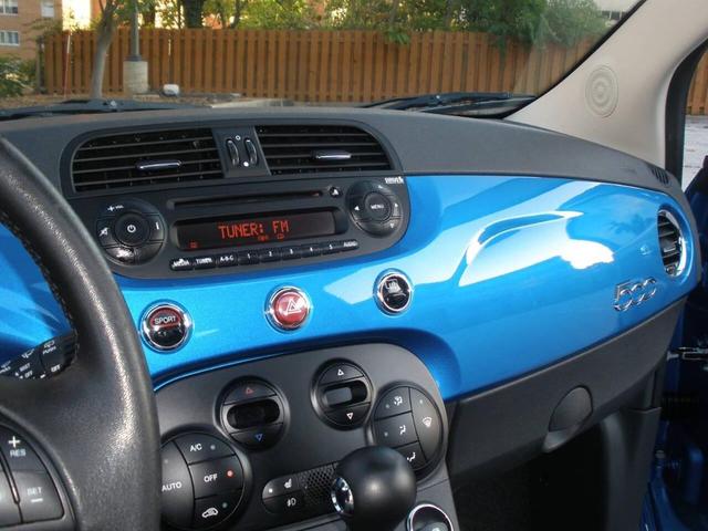 Photo of 2015 Laser Blu (Bright Met. Blue) FIAT 500