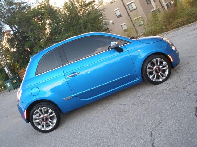 Photo of 2015 Laser Blu (Bright Met. Blue) FIAT 500