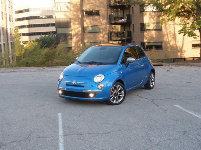 Photo of 2015 Laser Blu (Bright Met. Blue) FIAT 500