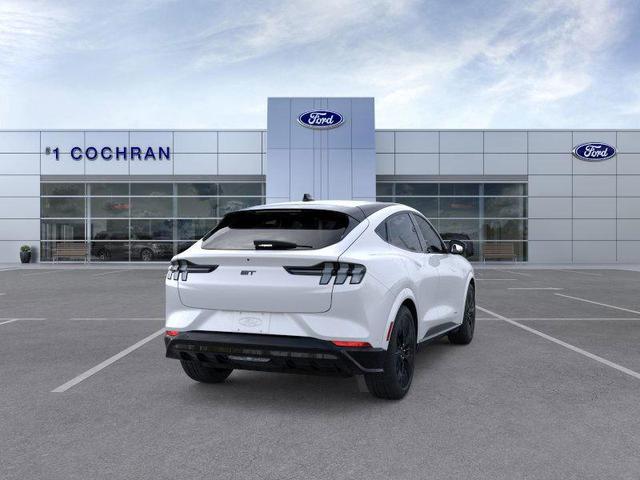 Photo of 2025 Star White Metallic Tri-Coat Ford Mustang Mach-E