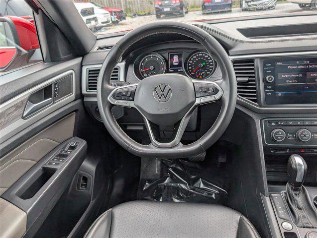 Photo of 2021 Red Metallic Volkswagen Atlas Cross Sport