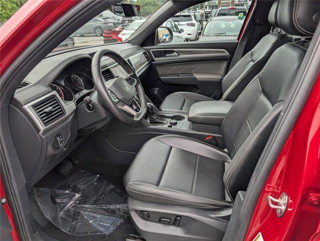 Photo of 2021 Red Metallic Volkswagen Atlas Cross Sport