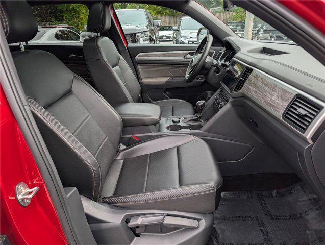 Photo of 2021 Red Metallic Volkswagen Atlas Cross Sport