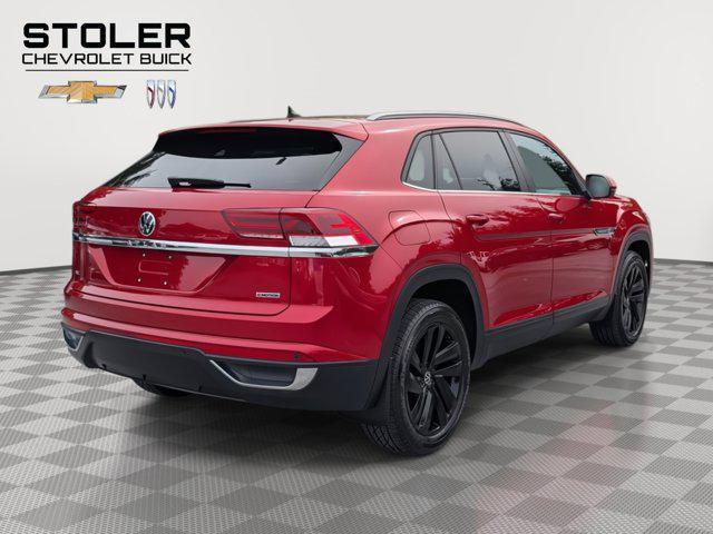 Photo of 2021 Red Metallic Volkswagen Atlas Cross Sport