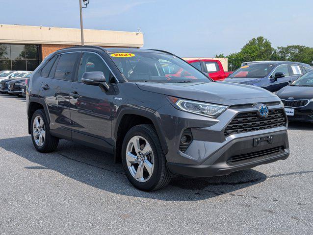 Photo of 2021 Magnetic Gray Metallic Toyota RAV4 Hybrid