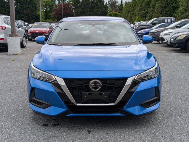 Photo of 2021 Electric Blue Metallic Nissan Sentra