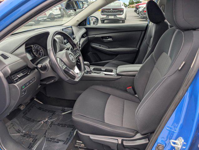 Photo of 2021 Electric Blue Metallic Nissan Sentra