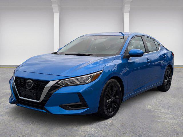 Photo of 2021 Electric Blue Metallic Nissan Sentra