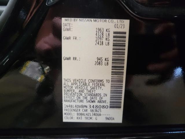 Photo of 2023 Super Black Nissan Altima