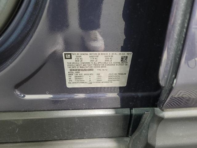 Photo of 2018 Storm Blue Metallic Chevrolet Equinox