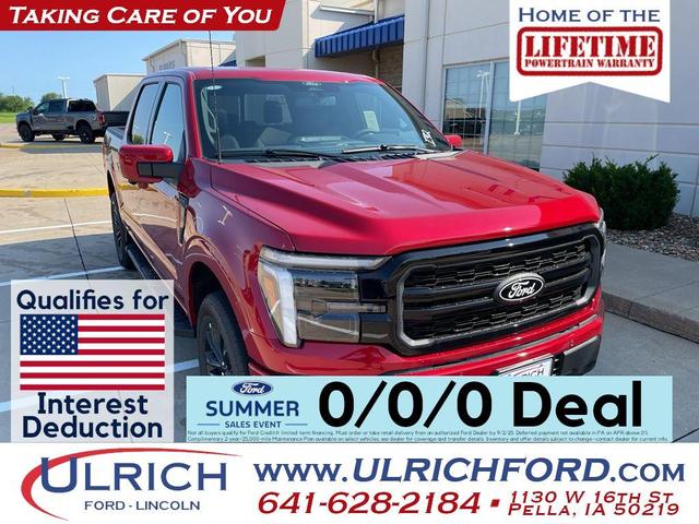 Photo of 2025 Rapid Red Metallic Tinted Clearcoat Ford F-150