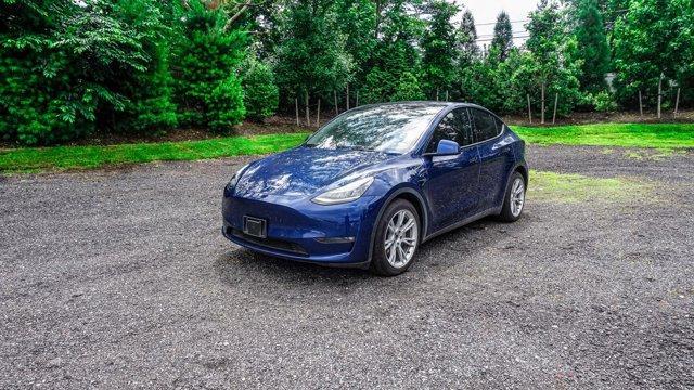 Photo of 2022 Blue Tesla Model Y