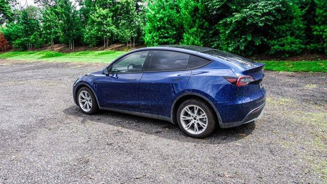 Photo of 2022 Blue Tesla Model Y