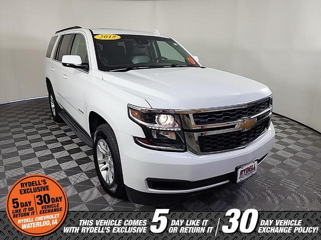 Photo of 2018 Summit White Chevrolet Tahoe