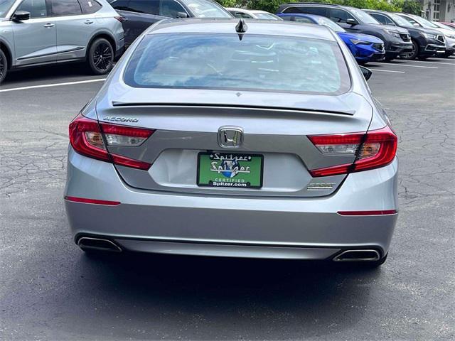 Photo of 2022 Lunar Silver Metallic Honda Accord