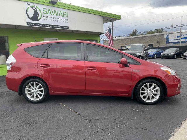 Photo of 2013 Red Toyota Prius v