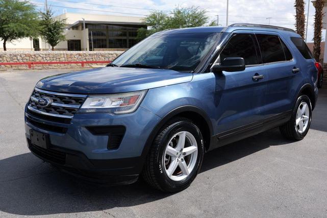 Photo of 2018 Blue Metallic Ford Explorer