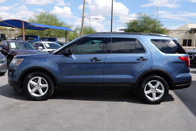 Photo of 2018 Blue Metallic Ford Explorer