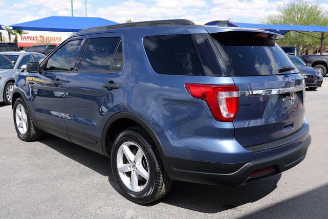Photo of 2018 Blue Metallic Ford Explorer