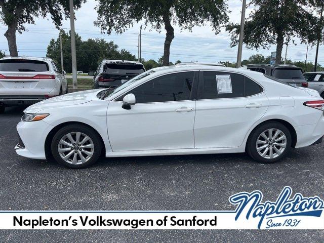 Photo of 2020 White Toyota Camry