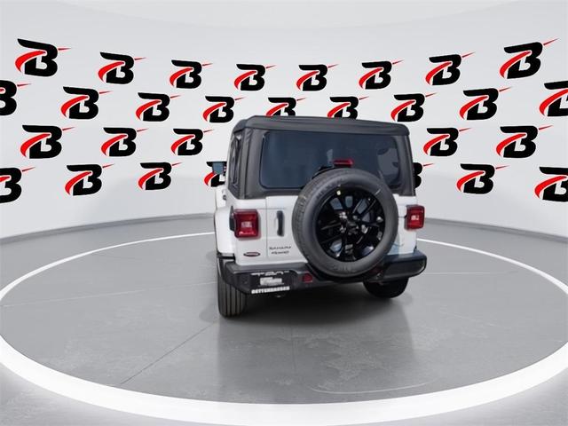 Photo of 2025 Bright White Clearcoat Jeep Wrangler 4xe