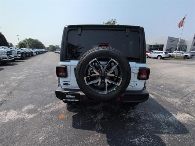 Photo of 2025 Bright White Clearcoat Jeep Wrangler 4xe