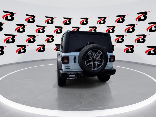 Photo of 2025 Bright White Clearcoat Jeep Wrangler 4xe